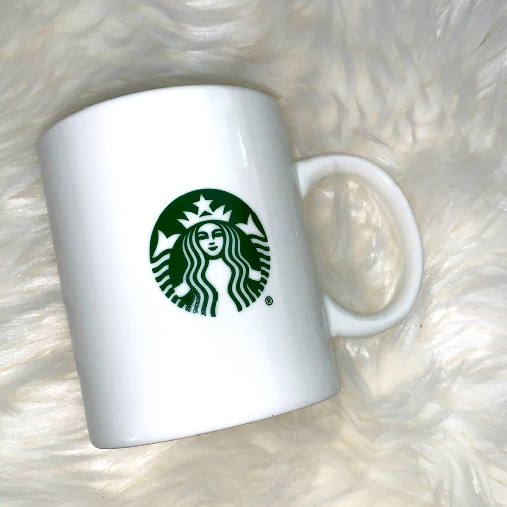 Starbucks White Classic Coffee Mug 12oz 2015